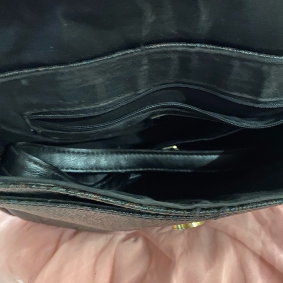 LIZ CLAIBORNE PAISLEY LEATHER PURSE VINTAGE - Picture 7 of 8